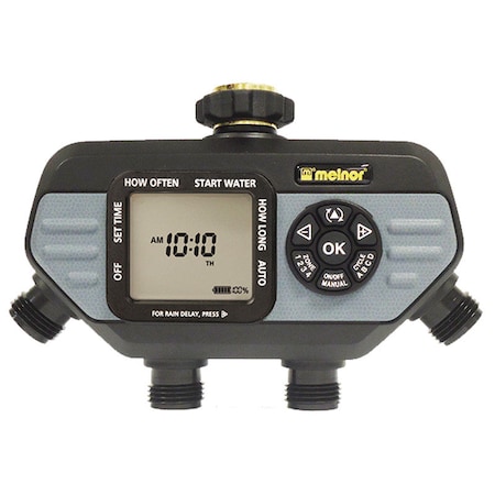 Melnor Melnor HydroLogic Programmable 4 Zone Digital Water Timer 73280